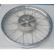 WHEEL COMPLETE - DRUM BRAKE - WITH LINE FOR LID -  1,85-19"  - (STAINLESS STEEL WIRES)